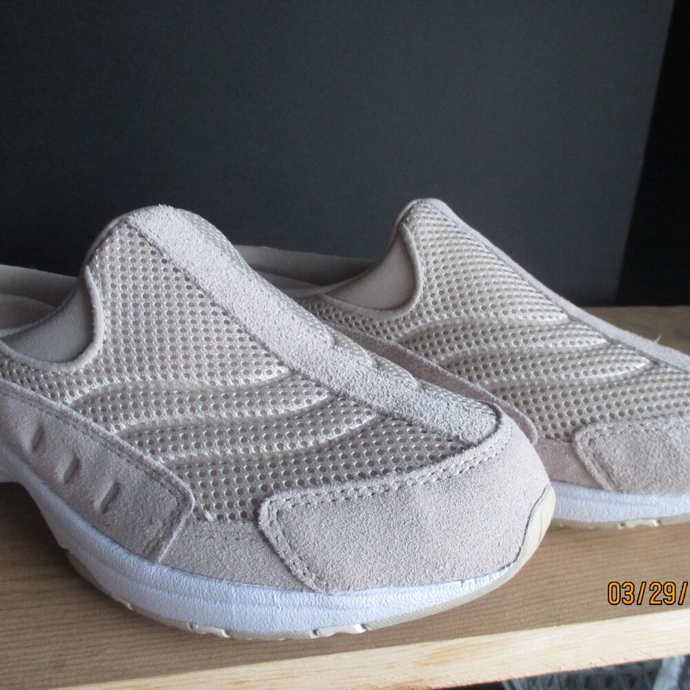 Traveltime Mules by Easy Spirit/Tan/7 1/2 M/New